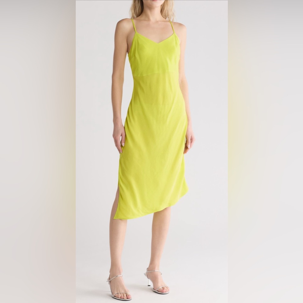 AG Asymmetrical Midi Dress